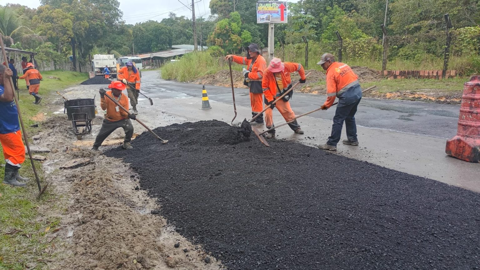 Prefeitura de Manaus reforça mobilidade no bairro Jorge Teixeira