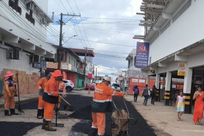 Prefeitura leva melhorias ao bairro Novo Israel, na zona Norte