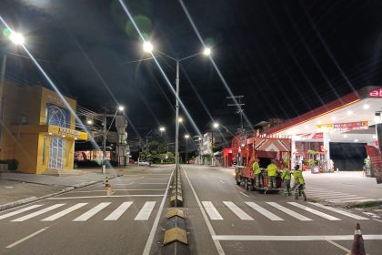 Prefeitura de Manaus reforça sinalização viária em polos