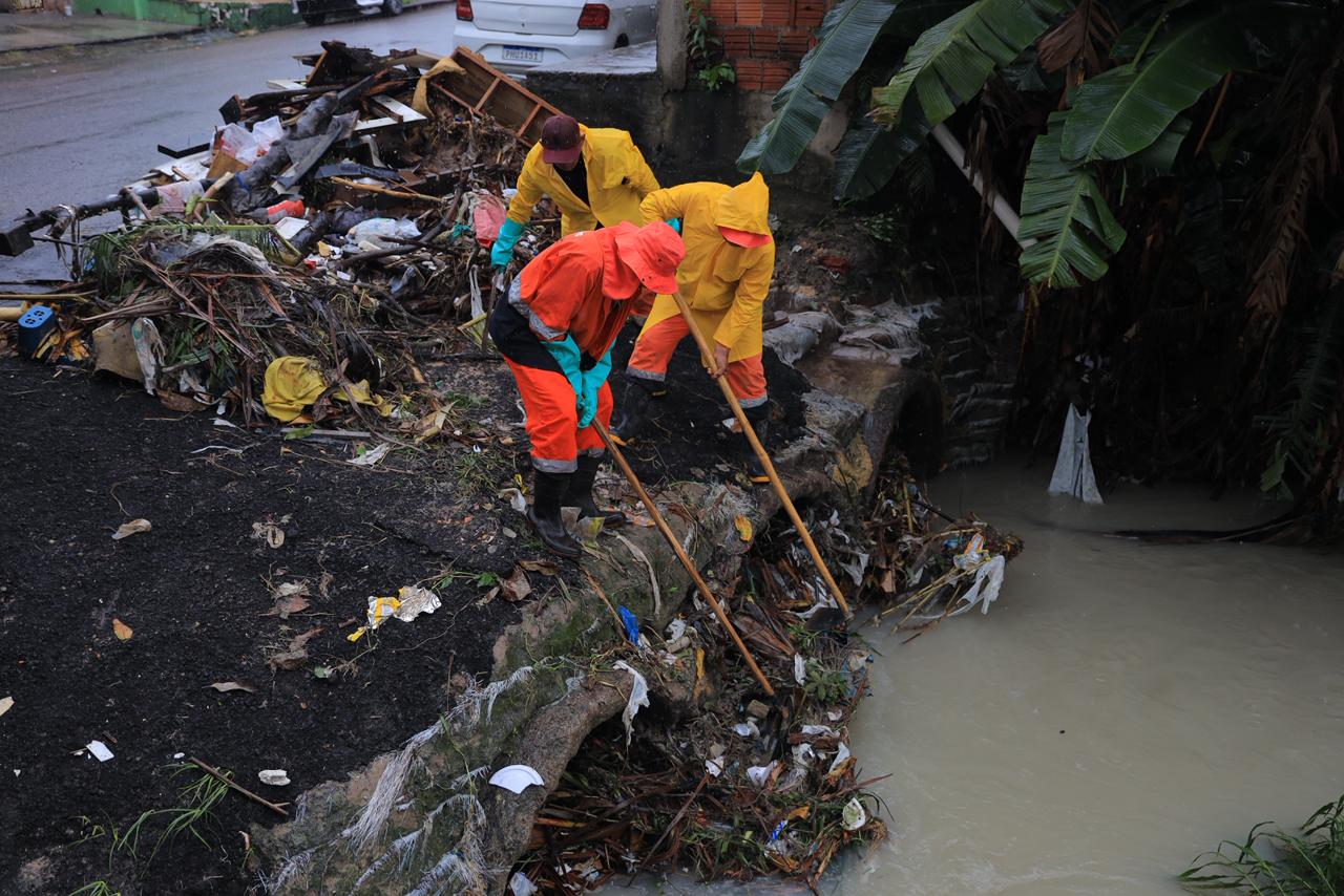 PMM atua para atender ocorrências da forte chuva deste sábado
