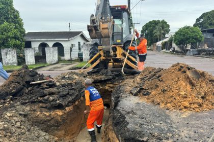 Prefeitura intensifica recuperação de drenagem profunda no Aleixo