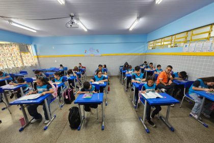 Estudantes participam do 1º simulado do ‘Educa+ Manaus’