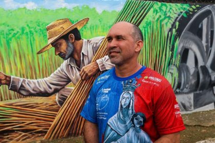 Em Parintins, artistas transformam muros em memória viva com histórias, valorização cultural e identidade amazônica
