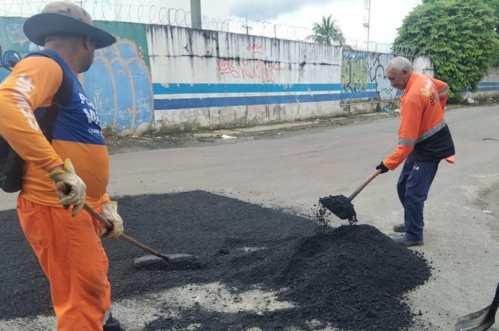 Prefeitura de Manaus intensifica obras na zona Leste Prefeitura de Manaus intensifica obras na zona Leste