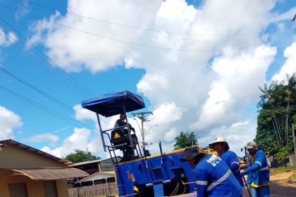 Governo do Estado avança com obras de recuperação viária em Lábrea, por meio do programa Asfalta Amazonas