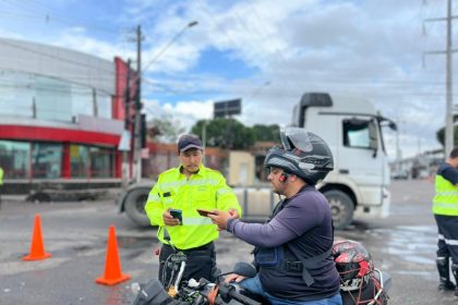 Operação Trânsito Seguro retira motocicletas irregulares