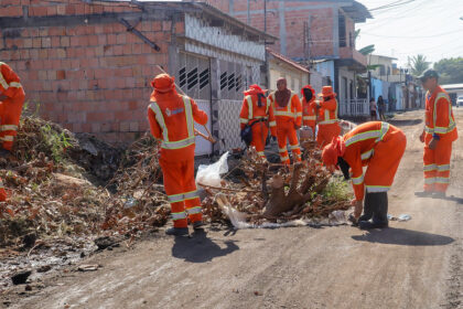 Força-tarefa Manaus que a Gente Cuida leva serviços, limpeza e vagas ao Parque Solimões em Tarumã