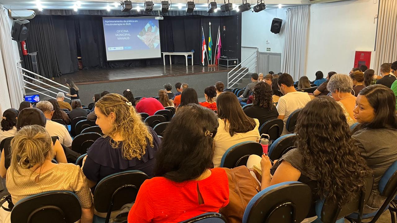 Semsa inicia capacitação em Manaus para transição da NPH para insulina glargina na Atenção Primária