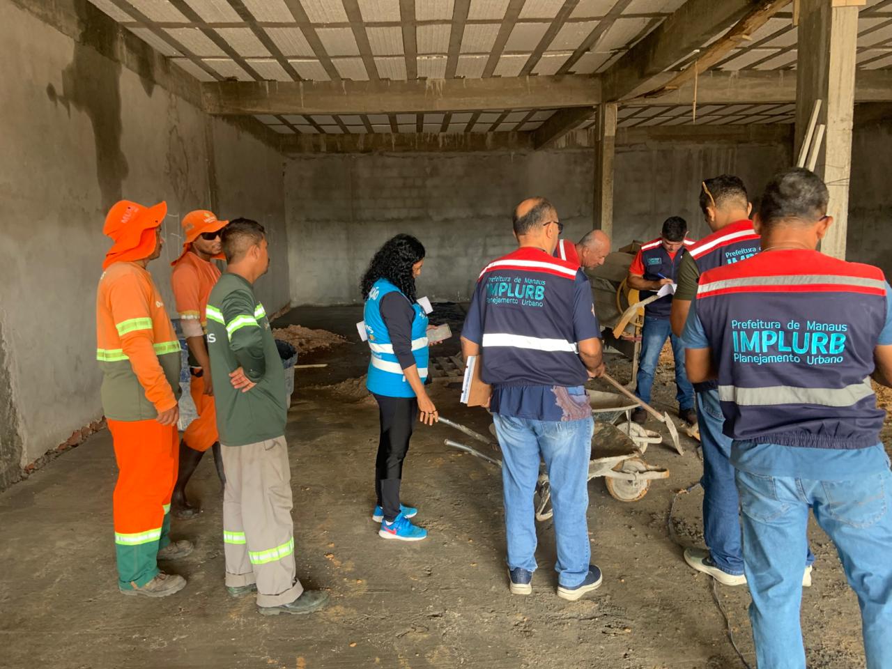 Implurb registra 497 ações em julho e reforça fiscalização urbana em Manaus para ordenar obras