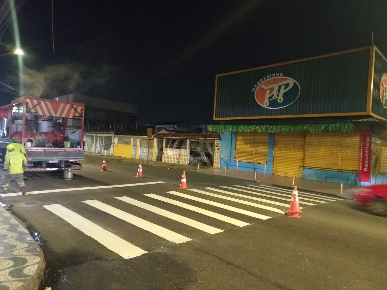 Prefeitura de Manaus amplia sinalização viária em zonas Norte, Oeste e Centro-Sul para reduzir sinistros