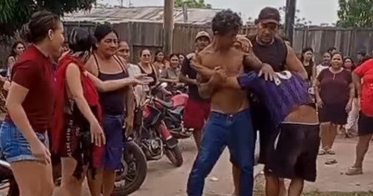 Fila para benefício é palco de agressões e tumulto em Maués